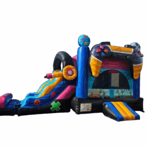 Gaming Theme Bounce House Combo