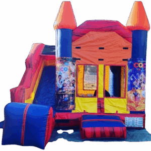 Multicolor Mini Combo Bounce House Combo