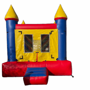Yellow & Blue Bounce House