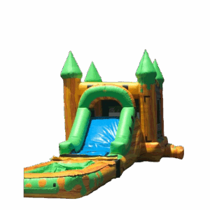 Drippin’ Hazard Bounce House Combo Waterslide Rental – Epic Party Rentals Lake Elsinore